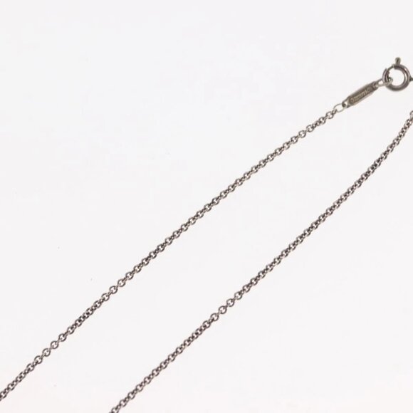 TIFFANY&Co. 1837 Concave Circle Necklace Ag925 Silver Auth SW1646 - Picture 13 of 14